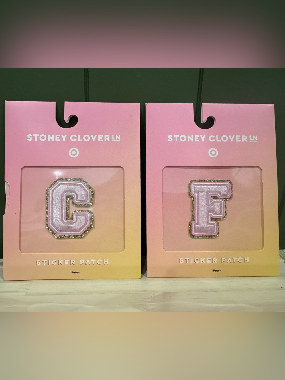 Stoney Clover Lane x Target Letter Patches